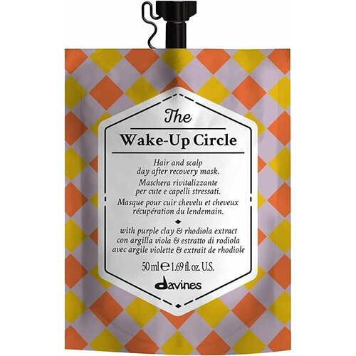 DAVINES Успокаивающая маска для волос и кожи головы The Wake Up Circle