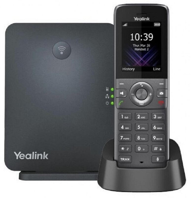 Радиотелефон DECT Yealink W73P (база W70B+трубка W73H) до 10 SIP-аккаунтов