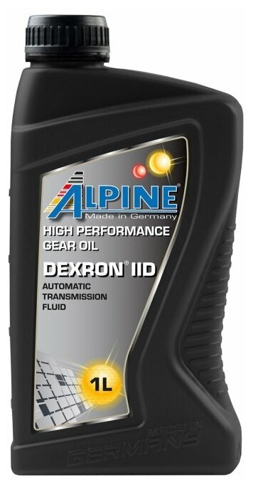 Масло трансмиссионное Alpine ATF DEXRON II D канистра 1л, арт. 0100641