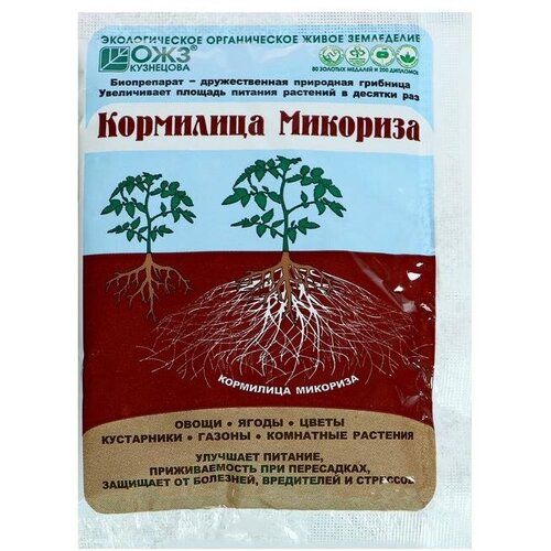 Удобрение Кормилица Микориза для корнеобразования, 30 г(3 шт.)