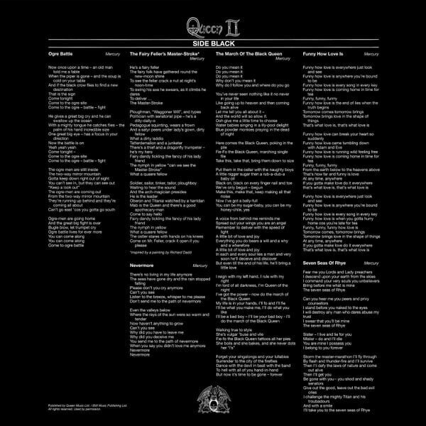 Queen Queen II (Limited Edition) Виниловая пластинка USM/Universal (UMGI) - фото №9