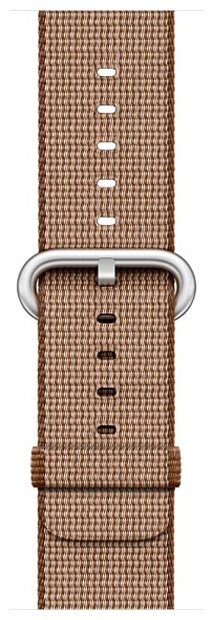 Ремешок нейлоновый Toasted Coffee/Caramel Check Woven Nylon (Поджаренный кофе/Карамель) Apple Watch 42mm (44mm; 45mm) MNKE2ZM/A