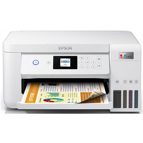 МФУ струйный Epson L4260 (C11CJ63513) A4 Duplex WiFi белый мфу струйный epson ecotank l4260 a4 цветной c11cj63415