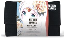 SketchMarker Набор маркеров Manga Set, 24 шт.