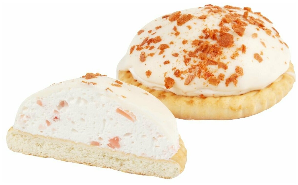 Печенье затяжное любимый каприз с начинкой в глазури 1,6 кг , Черногорский - фотография № 2