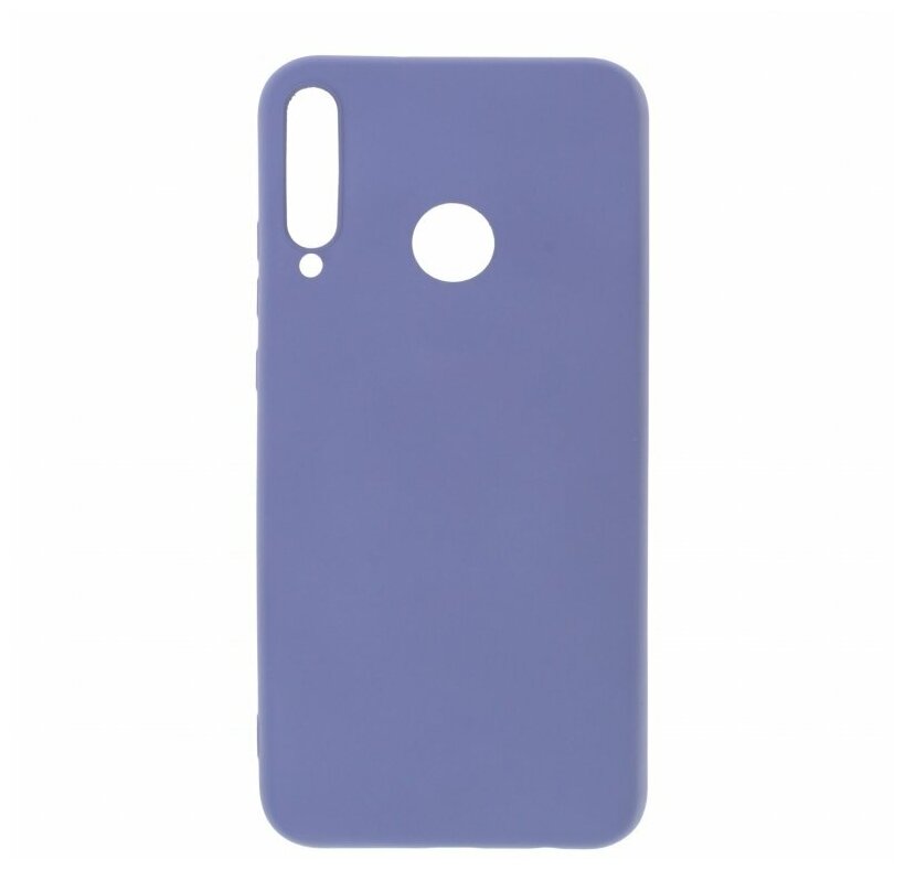Силиконовый чехол Silicone Case для Huawei Honor 9C (AKA-L29) P40 Lite E (ART-L29) серый