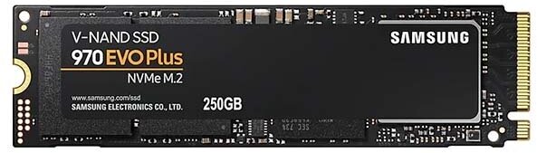 Внутренний SSD накопитель Samsung 250GB 970 EVO Plus NVMe M.2 (MZ-V7S250BW)