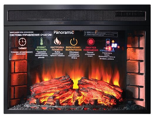 фото Электрический очаг Interflame Panoramic 06-25 LED FX