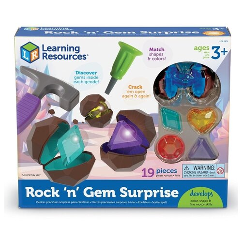 фото Набор для раскопок learning resources rock 'n' gem surprise (ler2875)