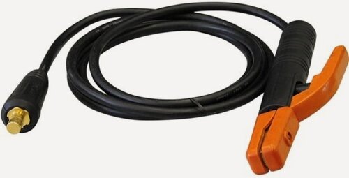 Изображение товара Кабель сварочный Elitech 3м DX50 25кв мм электрододержатель