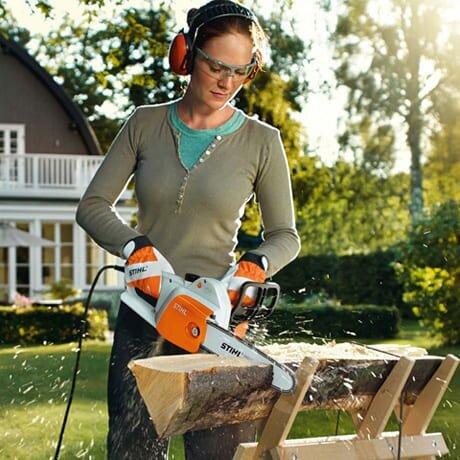 Пила цепная электрическая Stihl MSE 141 C-Q шина R 35 см, цепь 61PMM3 1208-200-0311 - фотография № 9