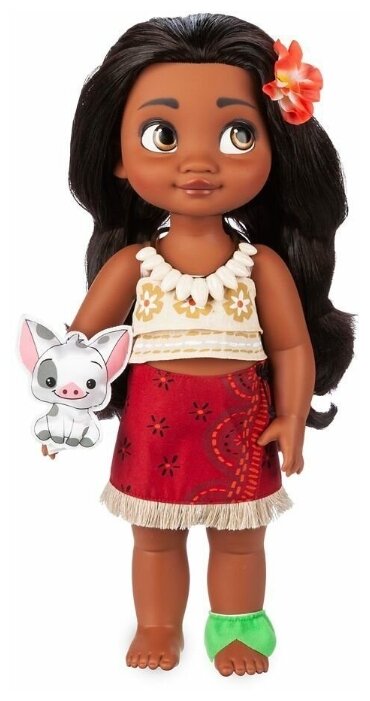 Кукла Моана Disney Animators принцесса в детстве