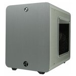 Корпус Raijintek METIS PLUS SILVER 0R200057, Aluminum, Mini-ITX, USB3.0 x 2, HD Audio x 1 - изображение