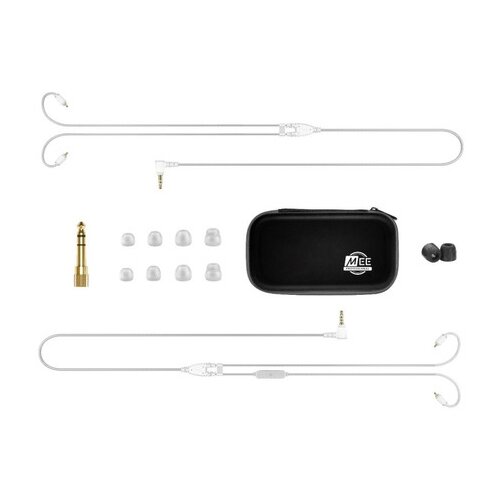 фото Наушники mee audio mx3 pro, clear