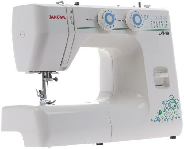 Швейная машина Janome LW-20 белый