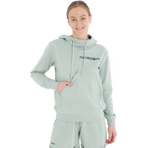 Толстовка Nordski, размер 44/S, зеленый, бежевый