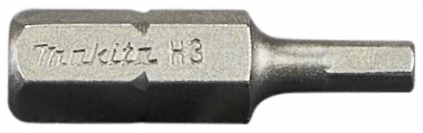 Насадка Standard HEX3.0, 25 мм, C-form, 3 шт. Makita B-23690