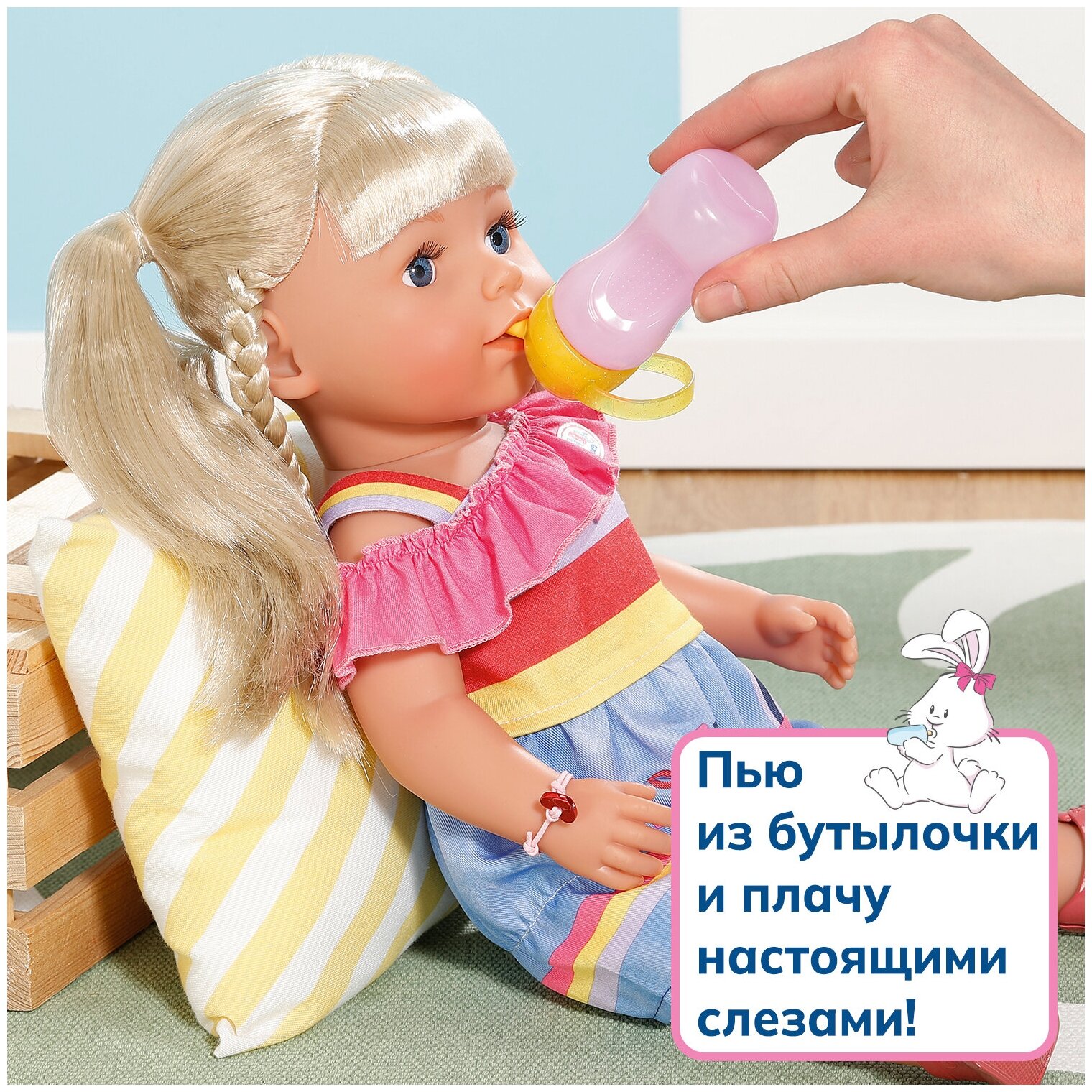 Кукла интерактивная Zapf creaton Baby Born Сестричка БЕБИ борн - фото №5