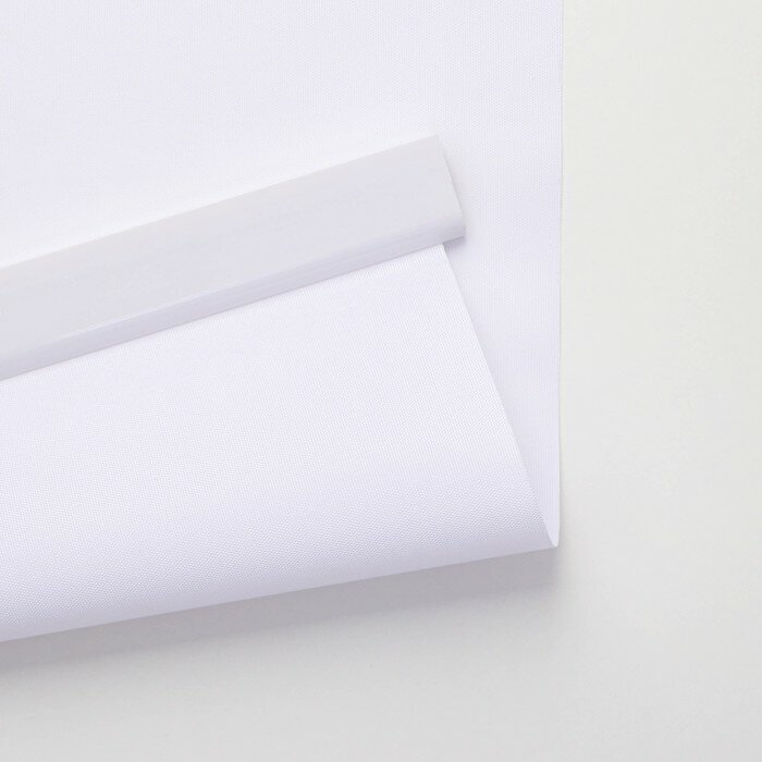 Штора рулонная «Механика», 60×180 см (с учётом креплений 3,5 см), цвет белый - фотография № 3
