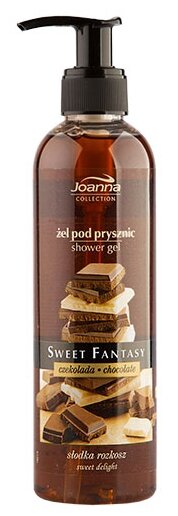 Гель для душа Joanna Sweet fantasy Chocolate, 250 мл