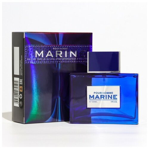 Парфюмерная вода мужская MARINE, 100 мл кпк парфюм парфюмерная вода marine 100 мл