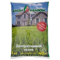 Семена газона "Декоративный газон для глинистых почв", 1 кг, GREEN MEADOW