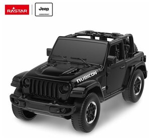 Машина металлическая 1:43 JEEP Wrangler Rubicon, цвет черный 59000B