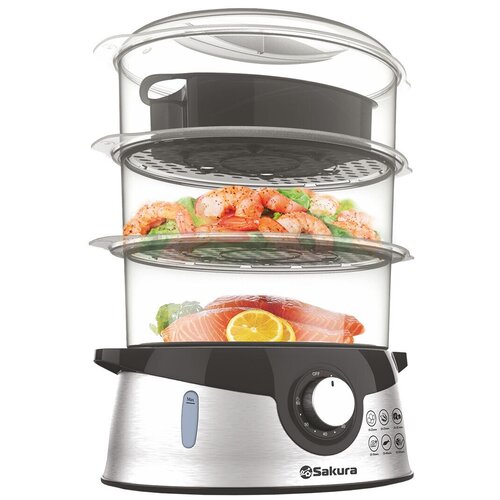 Пароварка SAKURA SA-7215 4454₽