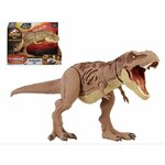 Фигурка динозавра Jurassic World Тираннозавр Рекс серия Экстремальные Повреждения Extreme Damage Tyrannosaurus REX Mattel GWN26 - изображение