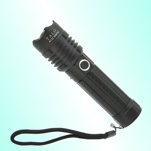 фото Фонарь ручной светодиодный аккумуляторный тактический t.a.l.o. 8125 диод xhp-50