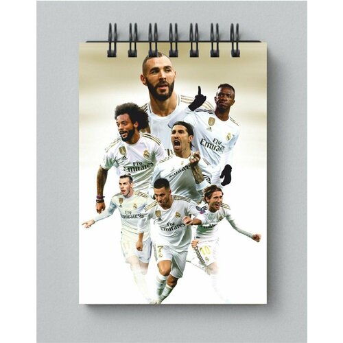 Блокнот футбольный клуб Реал Мадрид - Real Madrid № 2 лига watchcar возвращение чемпиона