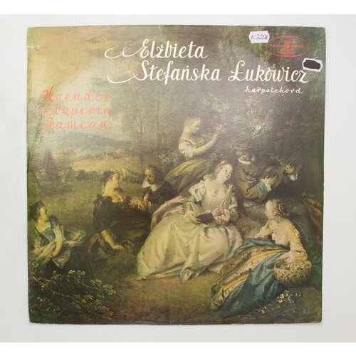 Виниловая пластинка El bieta Stefa ska ukowicz Haendel - Ha elizabeta harpsichord recital винтажная виниловая пластинка lp винил