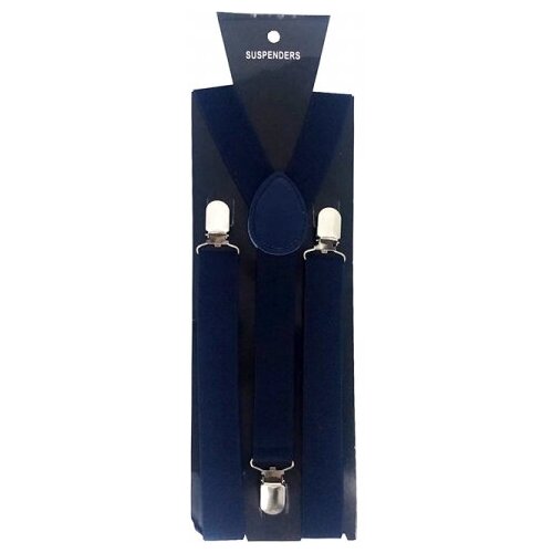 фото Подтяжки взрослые темно-синие happy pirate