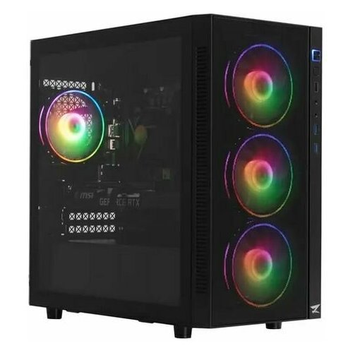 ПК ZET GAMING NEO M073 (GAMING NEO M073) - Intel Core i5-11400F, ядра: 6 х 2.6 ГГц, 16 ГБ DDR4, GeForce RTX 3050 8ГБ, SSD 512 ГБ, без ОС