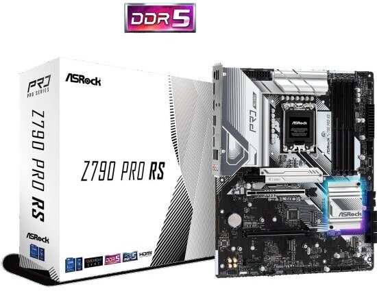 Материнская плата Asrock Z790 PRO RS (LGA1700, ATX)