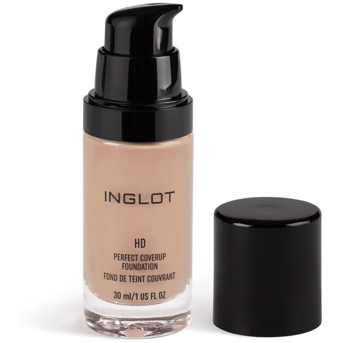 Inglot Тональный крем Тональная основа HD Perfect Coverup Foundation, 30 мл/150 г, оттенок: 73 песочно-бежевый, холодный