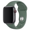 Спортивный ремешок для часов Apple Watch 1-5 series 38 / 40 мм Силиконовый Размер S (Зеленый) - изображение