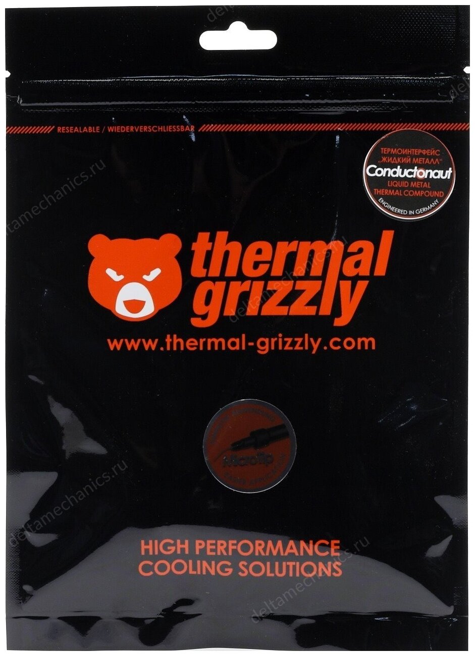 Жидкий металл Thermal Grizzly Conductonaut