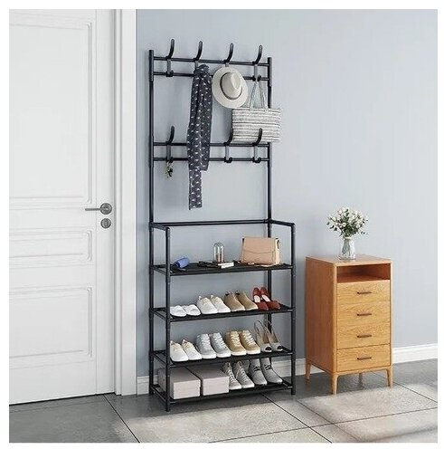 Стеллаж Этажерка Вешалка в прихожую New simple floor Clothes Rack, 5 ...