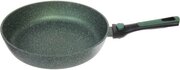 Сковорода «BAROLY» GREEN 28см индукционная каменная крошка, съемная бакелитовая ручка