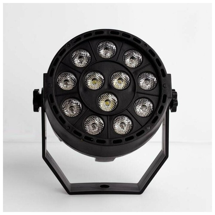 Luazon Lighting Прожектор для сцены 12 Вт, 220V, 30 град, DMX упр, RGBW - фотография № 7