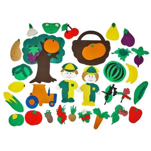 Набор дидактический Сад и огород 39 деталей 2285₽