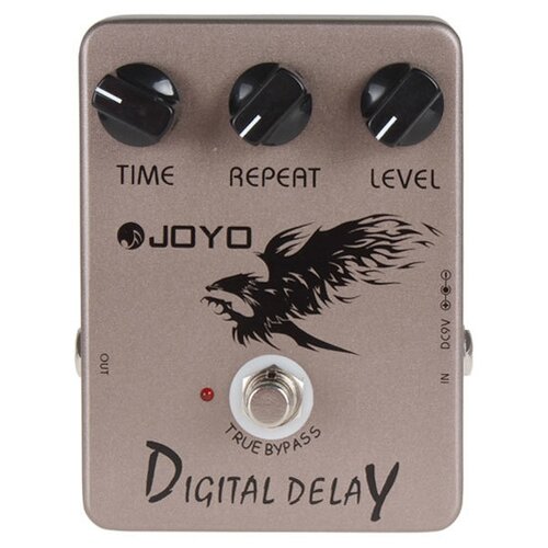 педаль эффектов цифровой дилей mooer d7 delay x2 JOYO Педаль эффектов JF-08 DIGITAL DELAY 1 шт.