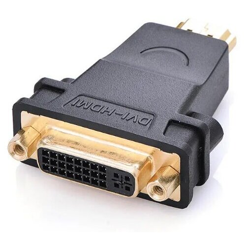 Ugreen HDMI Male - DVI (24+5) Female Black 20123 f f hdmi female coupler extender adapter to hdmi female plug hdmi extension cord connector wholesale