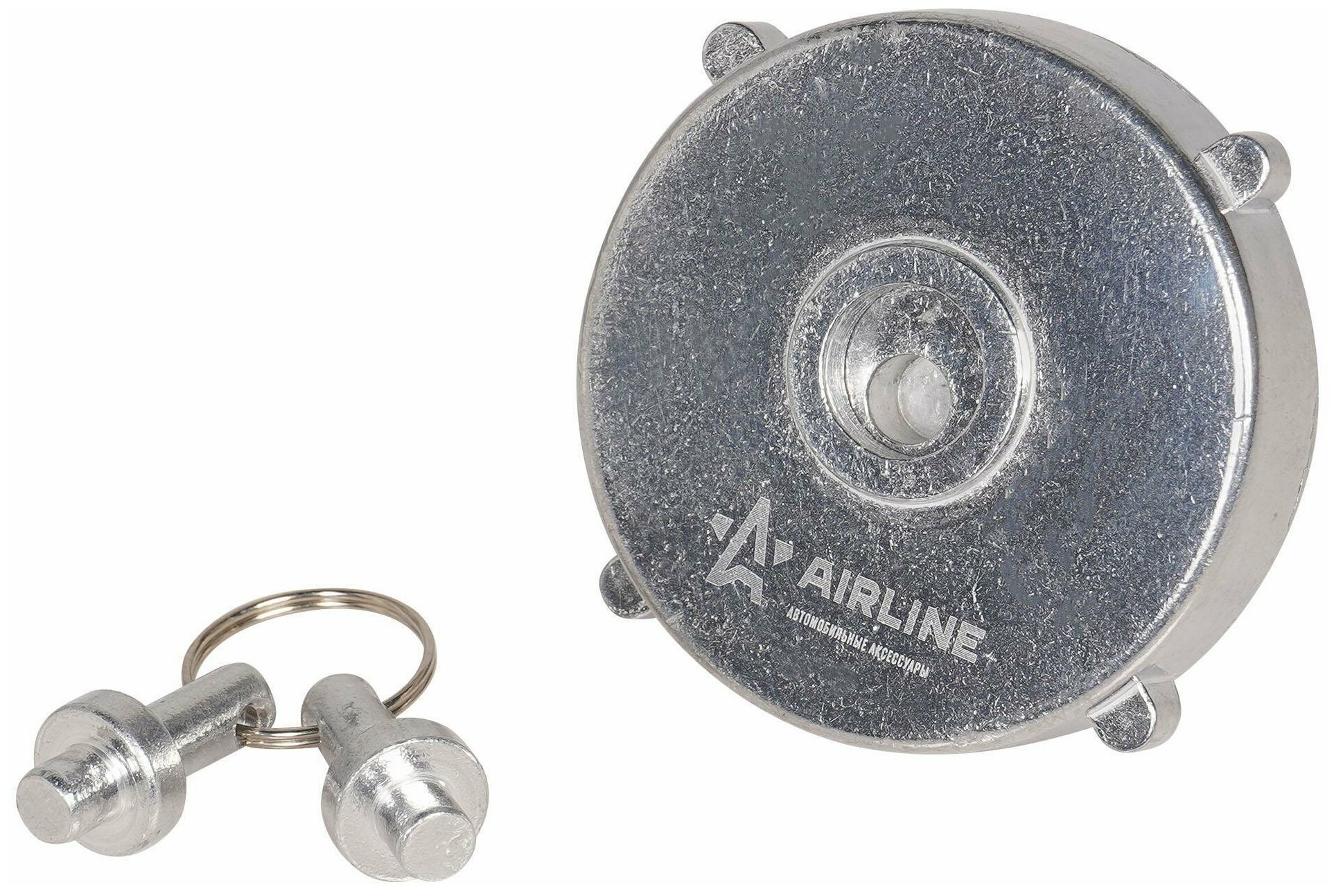 Крышка топливного бака с ключами, для а/м Лада 2108-15, эксцентрический замок, метал. (AFC-R-04) AIRLINE
