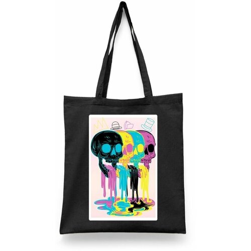 фото Сумка шоппер каждому своё, черный