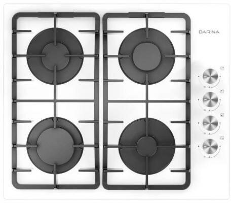 Дарина Варочная панель газовая Дарина 1T1 BGC341 12 W белый