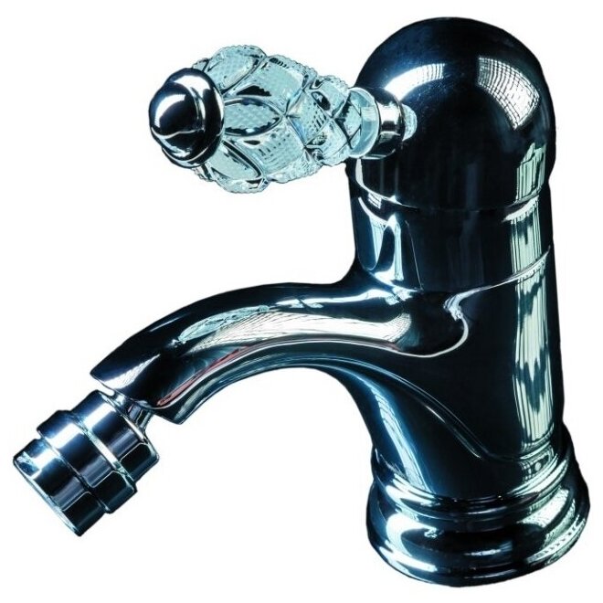 Смеситель Boheme Crystal 266-CRST для биде, хром