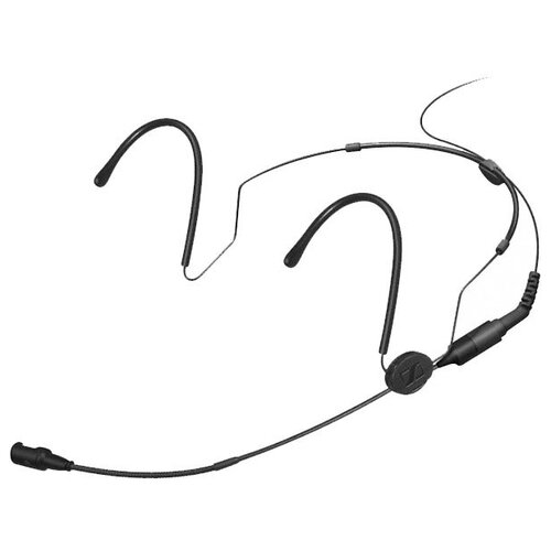 Микрофон проводной Sennheiser HSP 4-EW, разъем: mini jack 3.5 mm, черный