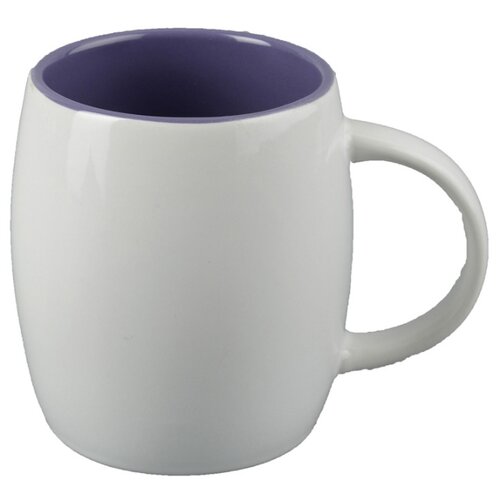 фото Кружка "pause", белый/сиреневый oasis